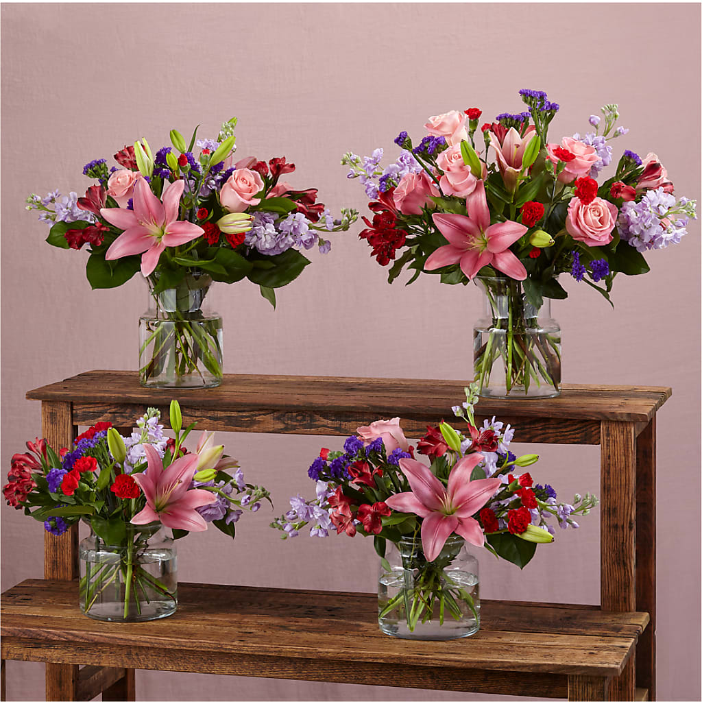 Romantique Bouquet – Heavenly Flowers, San Bernardino CA