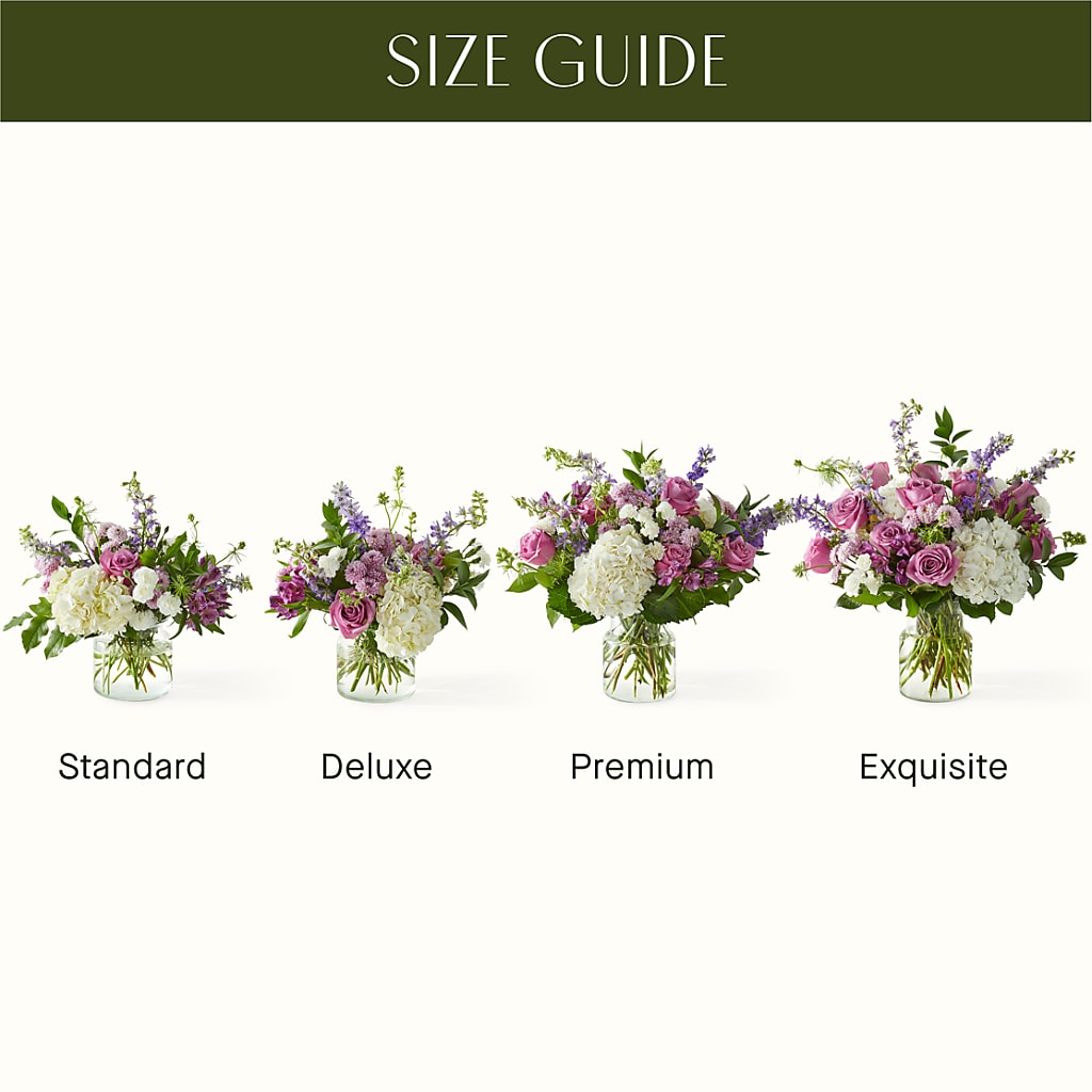 Violet Caress Bouquet – Heavenly Flowers, San Bernardino CA