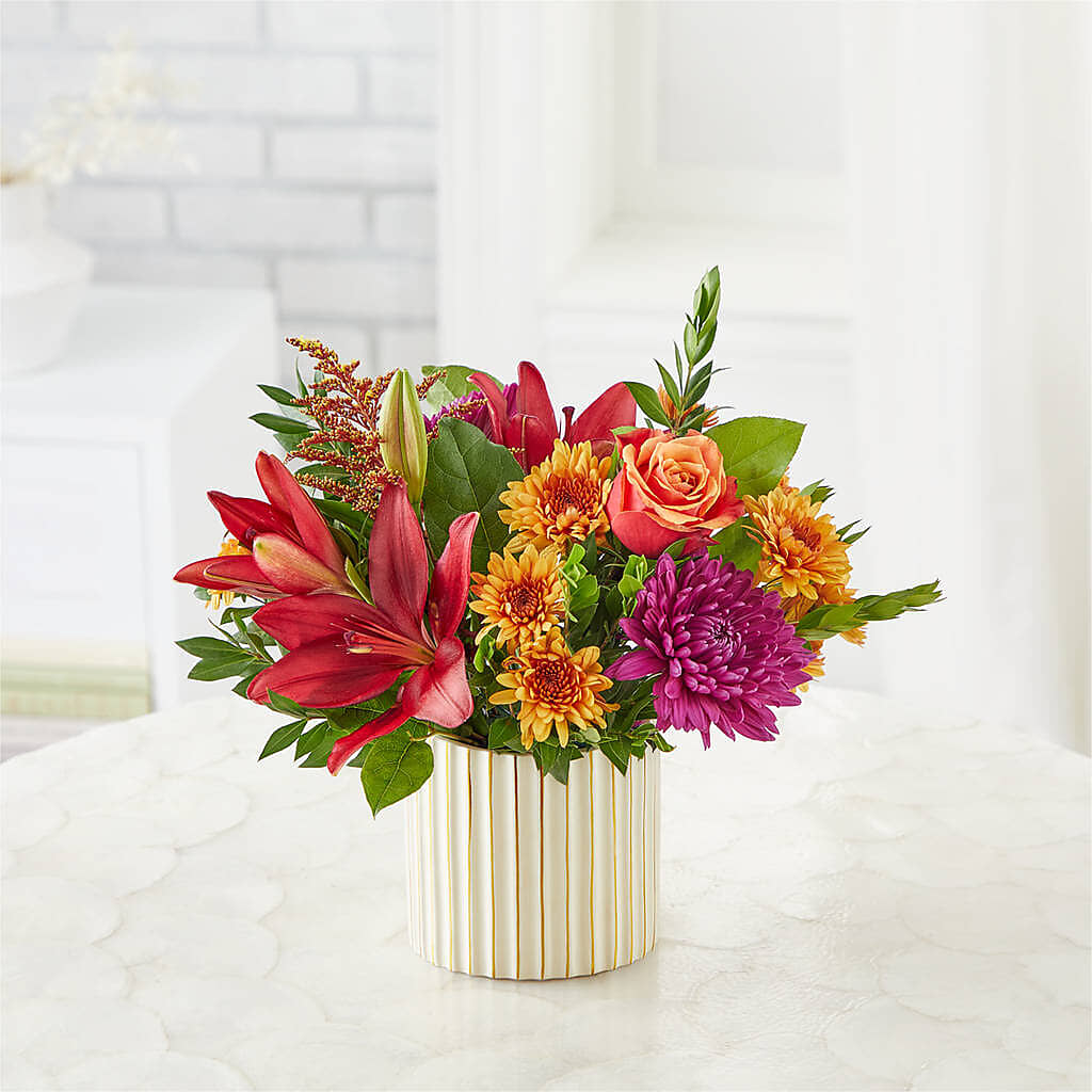 Burgundy Landscape Bouquet – Heavenly Flowers, San Bernardino CA