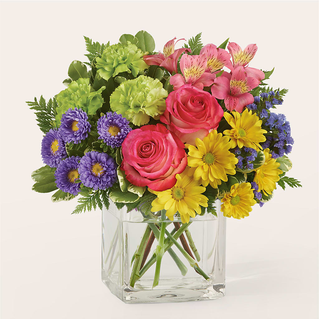 Candy Jar Bouquet – Heavenly Flowers, San Bernardino CA