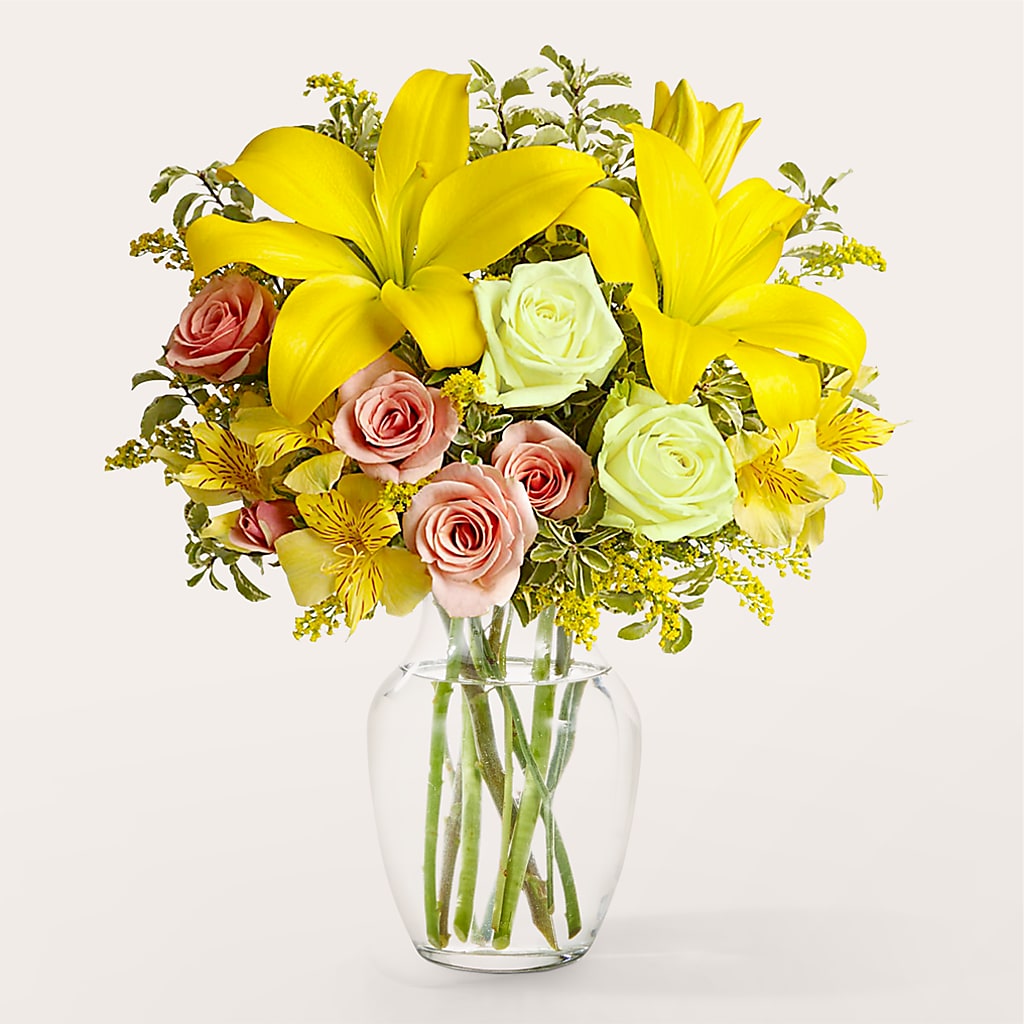 Sunburst Bouquet – Heavenly Flowers, San Bernardino CA