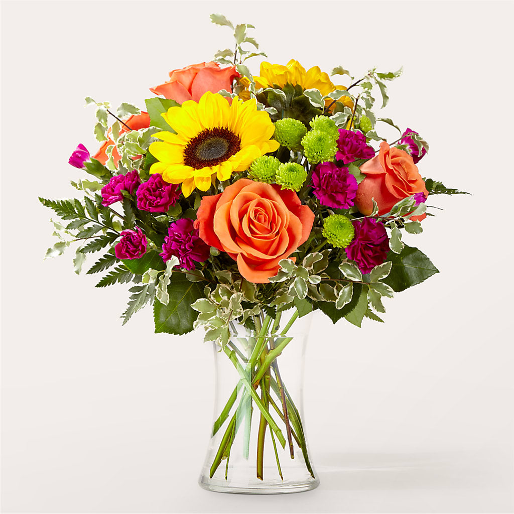 Warmth & Light Bouquet – Heavenly Flowers, San Bernardino CA