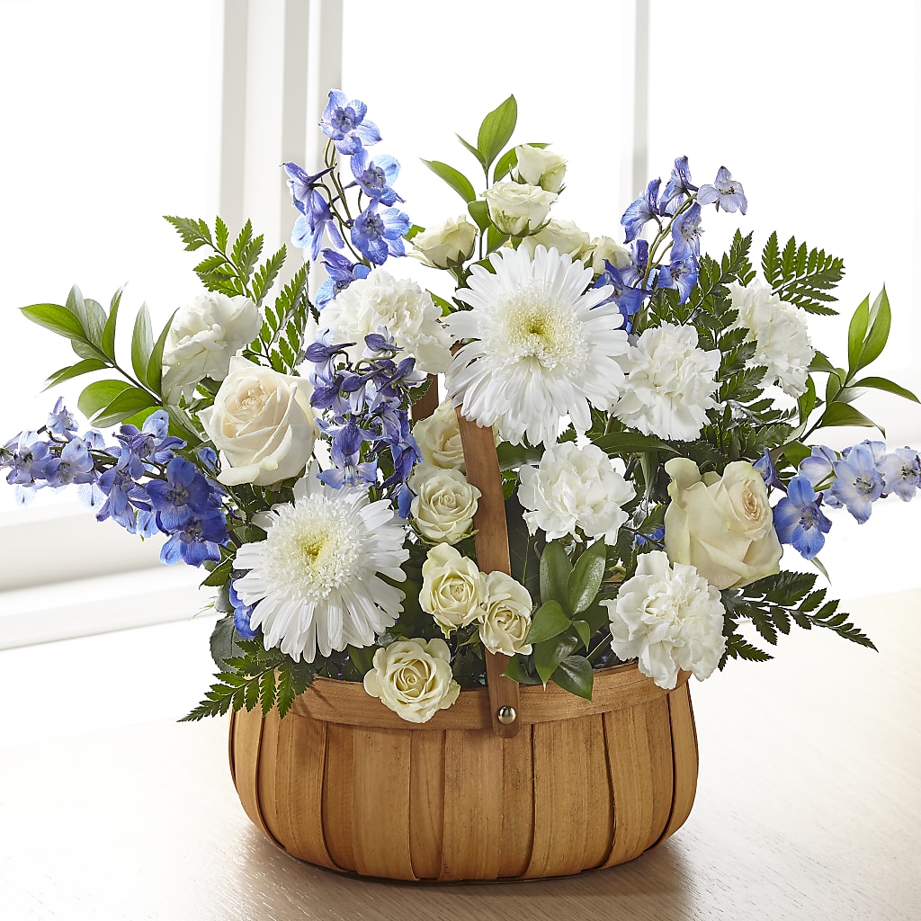 Harmony & Grace Basket – Heavenly Flowers, San Bernardino CA