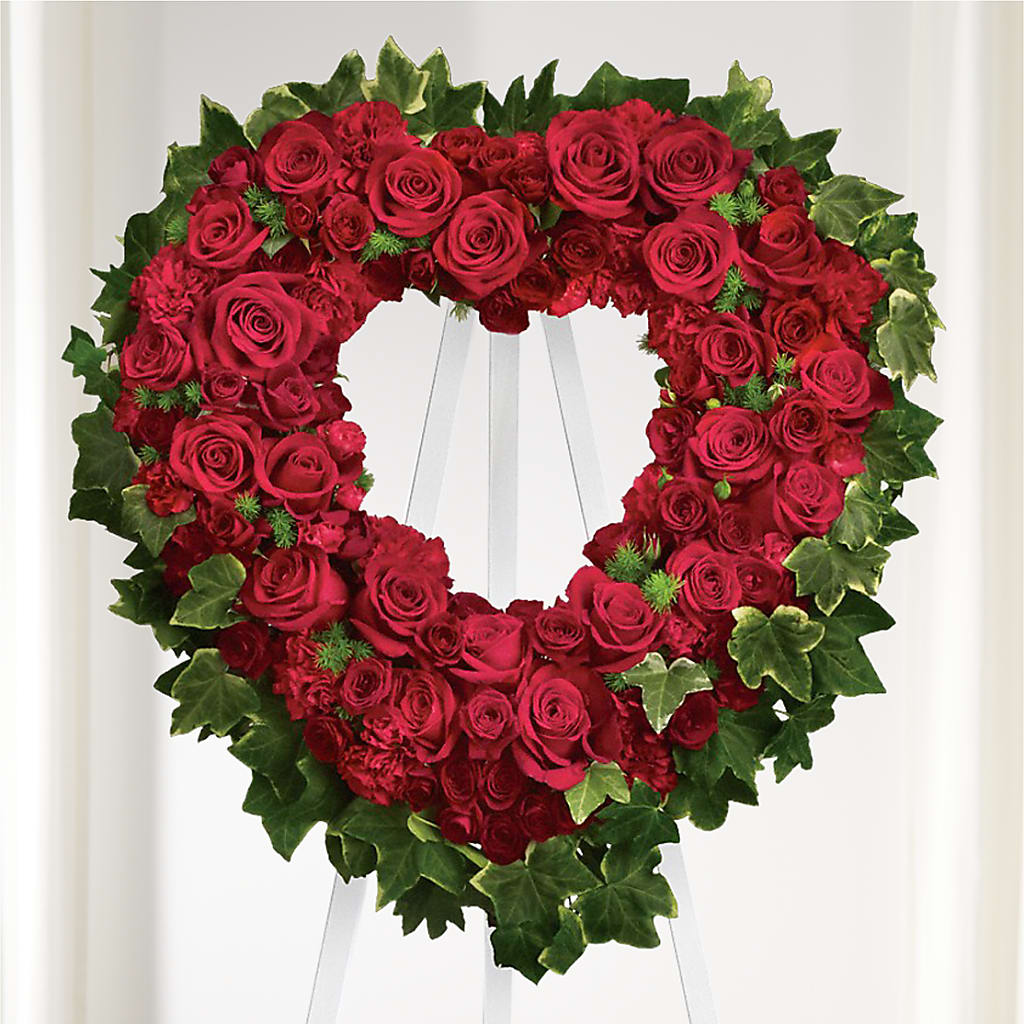 Wholehearted Standing Spray – Heavenly Flowers, San Bernardino CA
