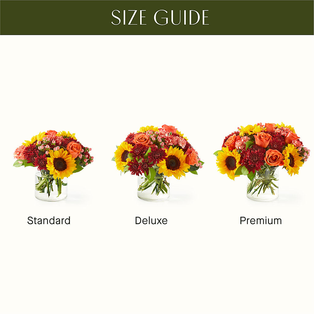 September Sunset Bouquet – Heavenly Flowers, San Bernardino CA