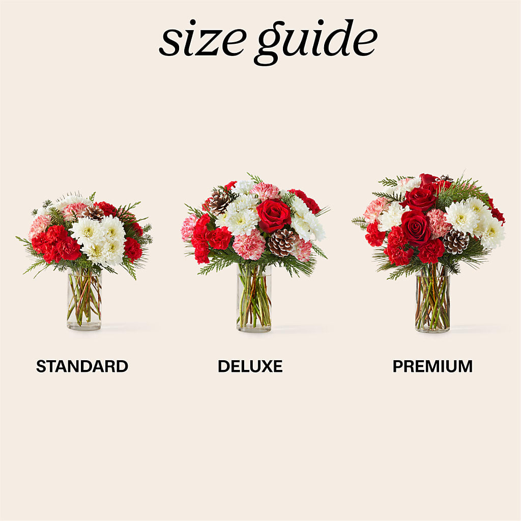 Candy Cane Lane Bouquet – Heavenly Flowers, San Bernardino CA