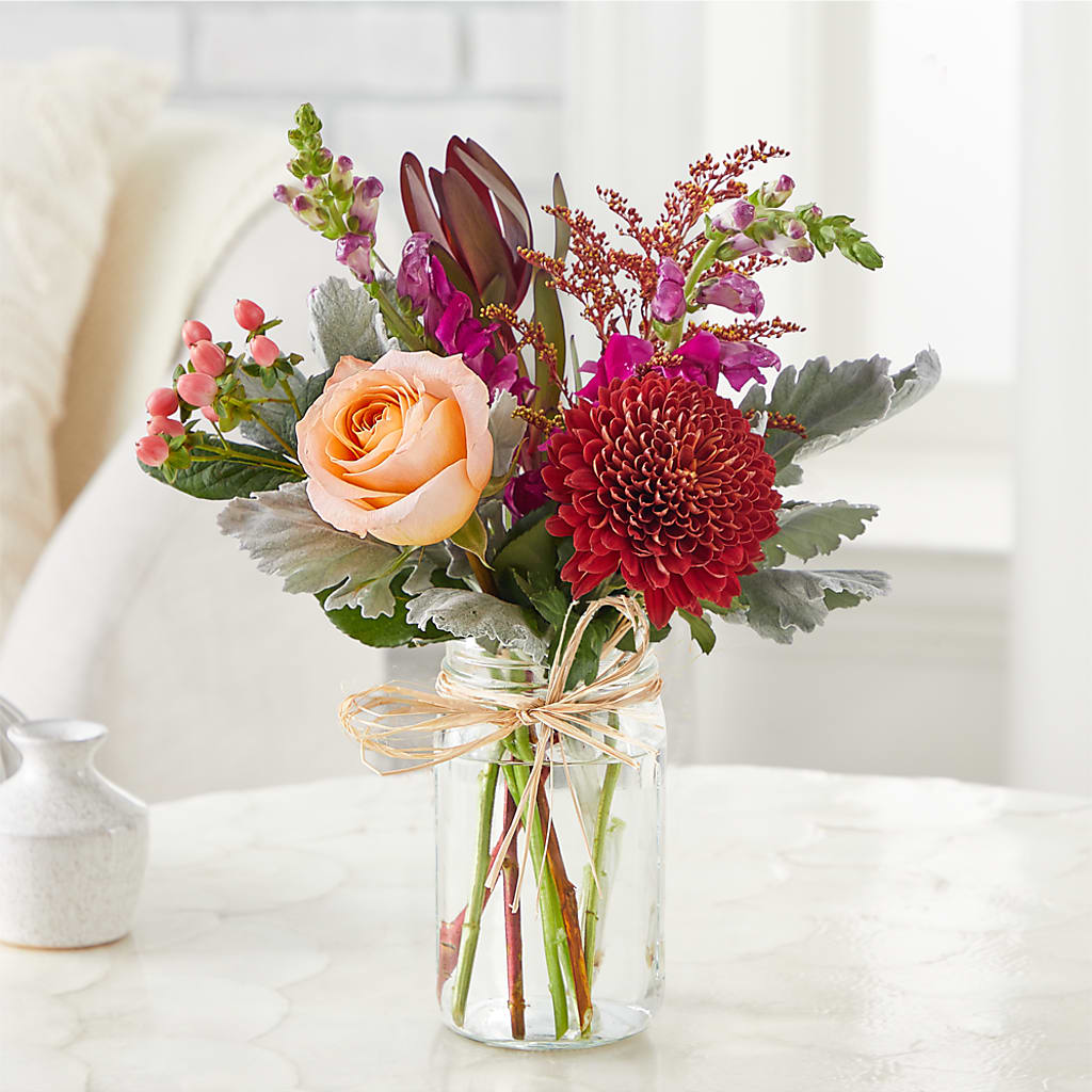 Moody Hues Bouquet – Heavenly Flowers, San Bernardino CA