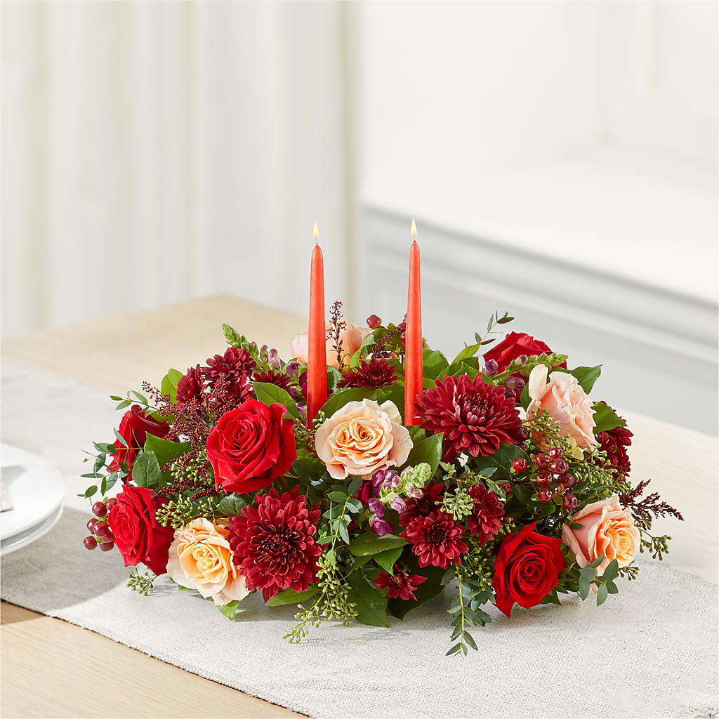 Most Thankful Centerpiece – Heavenly Flowers, San Bernardino CA