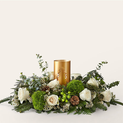 Chestnuts Roasting Centerpiece –  Heavenly Flowers, San Bernardino CA