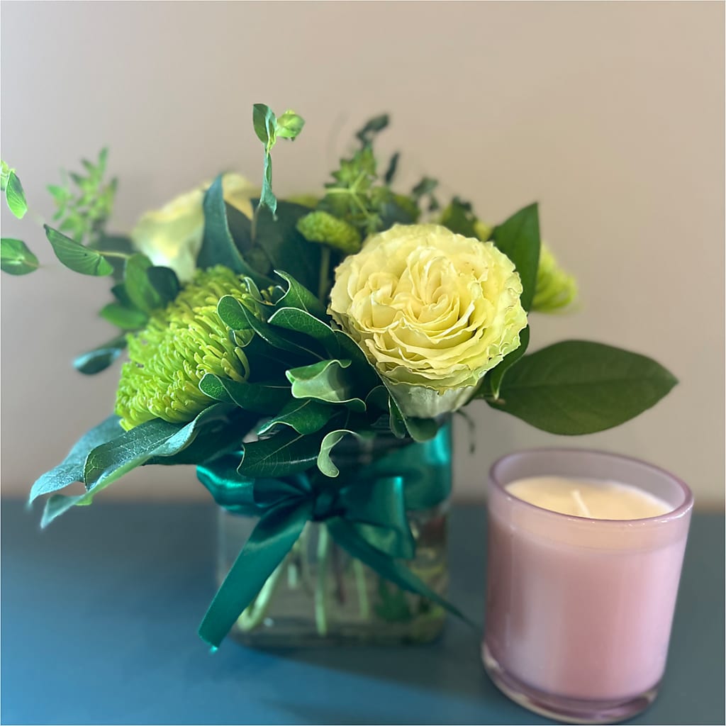 Emerald Forest Bouquet –  Heavenly Flowers, San Bernardino CA