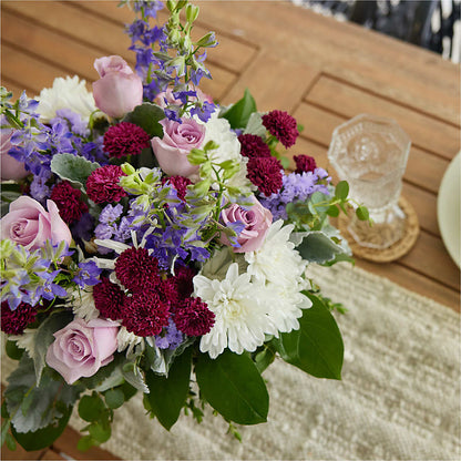 Violet Frost Bouquet –  Heavenly Flowers, San Bernardino CA