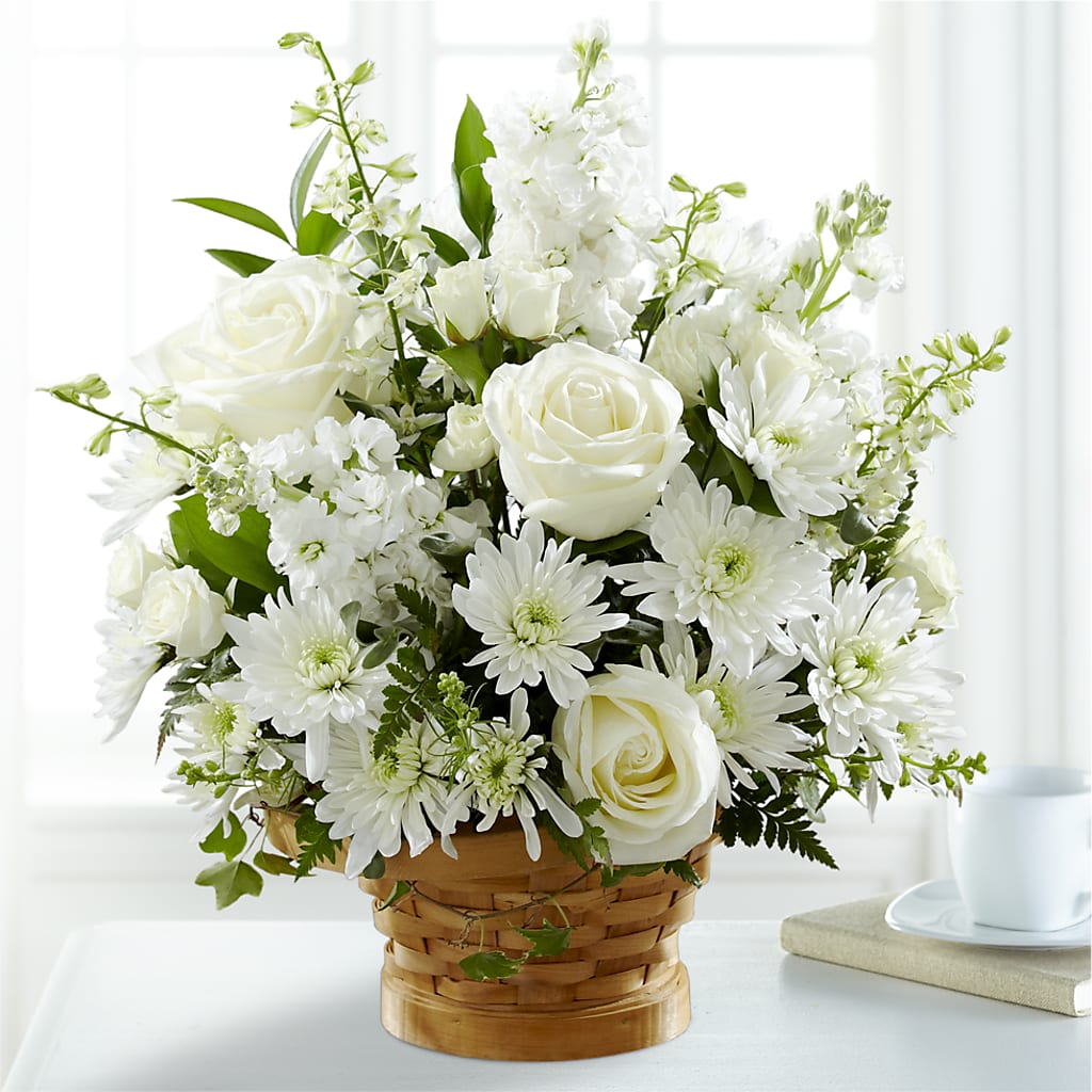 Heartfelt Condolences Arrangement –  Heavenly Flowers, San Bernardino CA