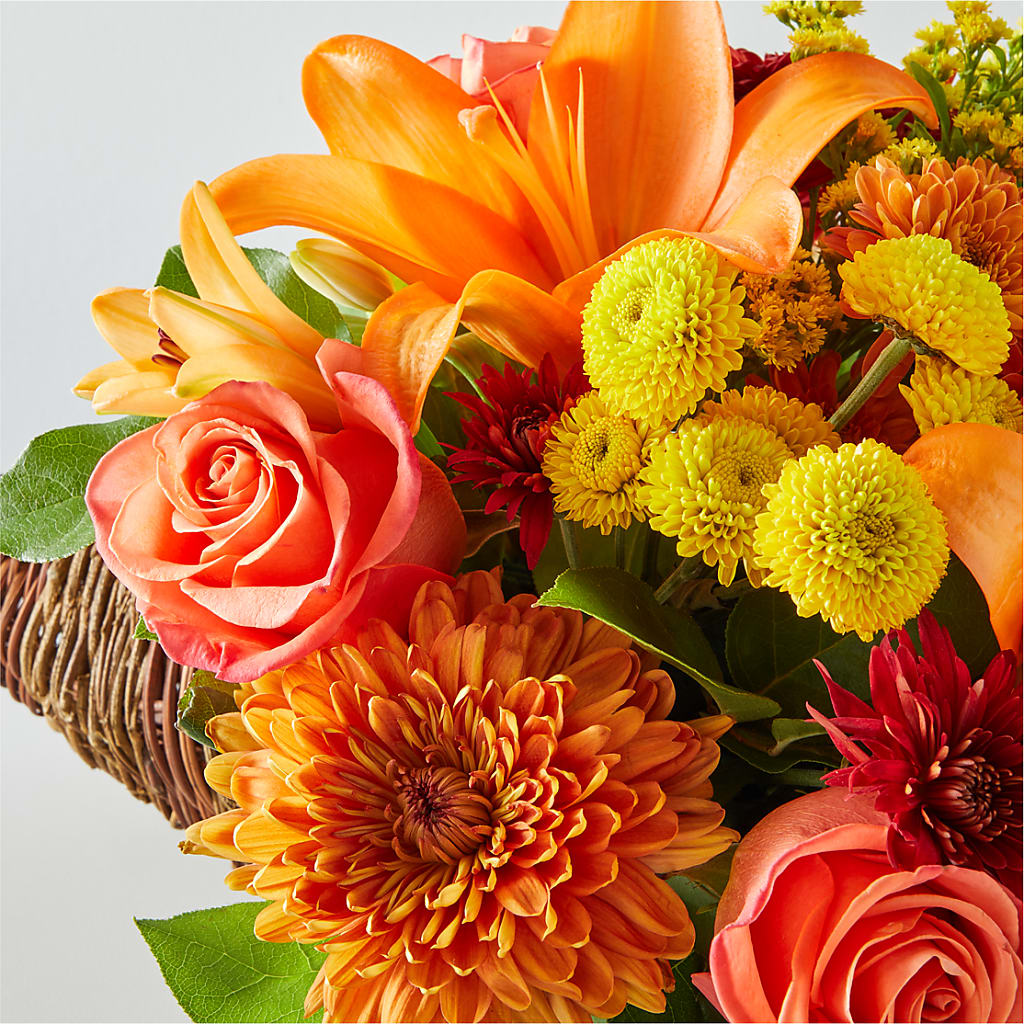 Bouquet of Blessings Cornucopia –  Heavenly Flowers, San Bernardino CA