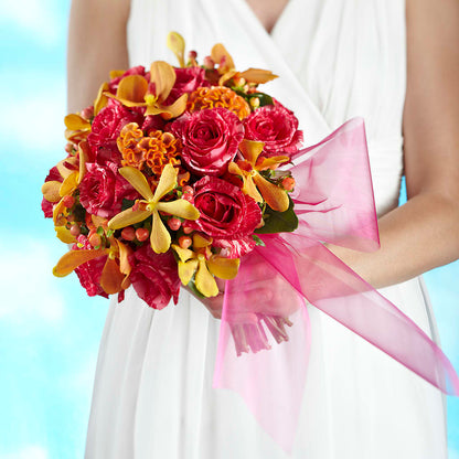 Brilliant Shades of Love Bouquet –  Heavenly Flowers, San Bernardino CA